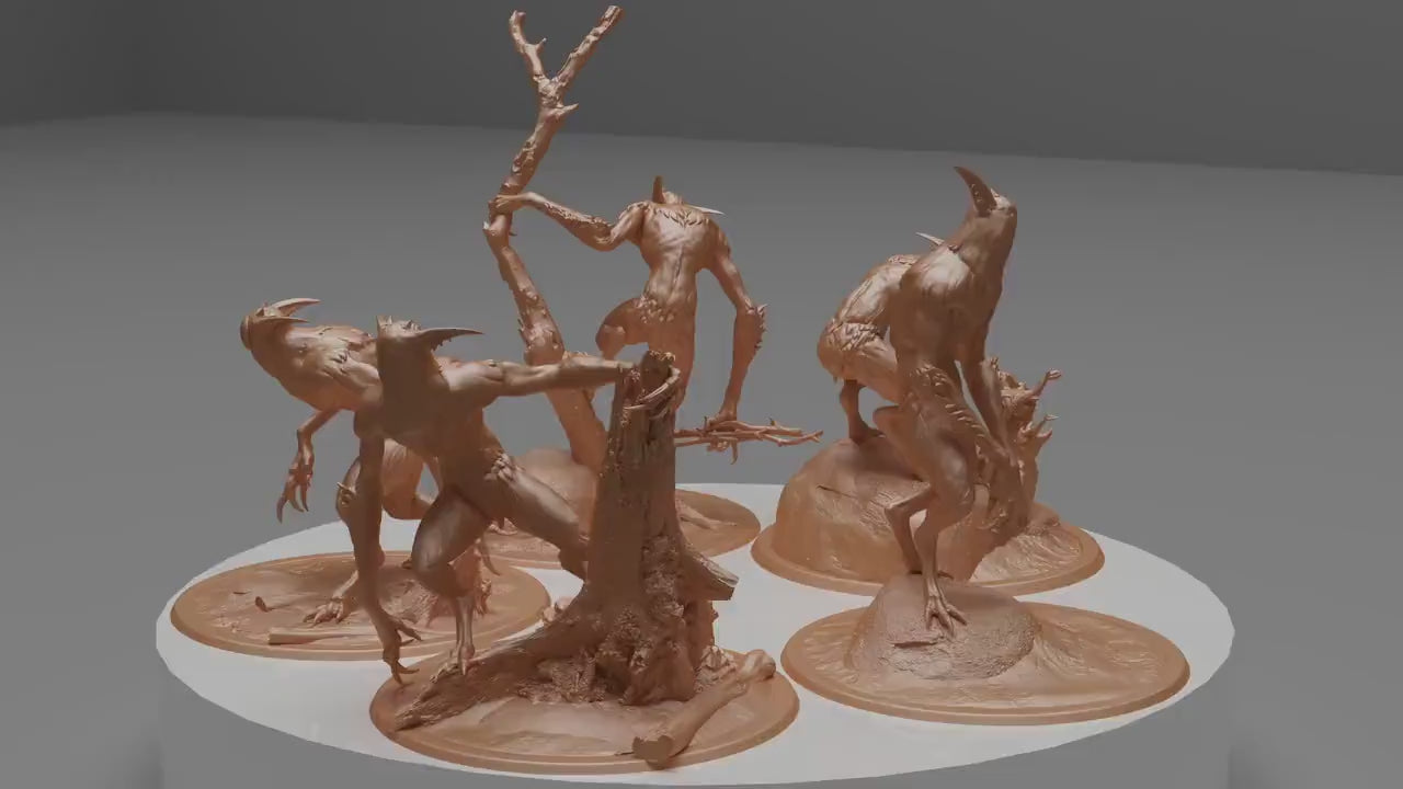 Howler, Lord of the Print | Dungeons and Dragons | Pathfinder | Table Top RPG | 3D Printed Model