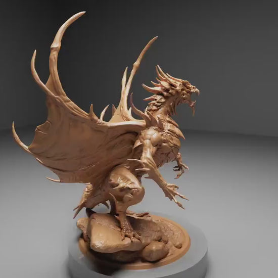 Adult Blood Dragons, Order Immortalis,  | Dungeons and Dragons | Pathfinder | Table Top RPG | 3D Printed Model
