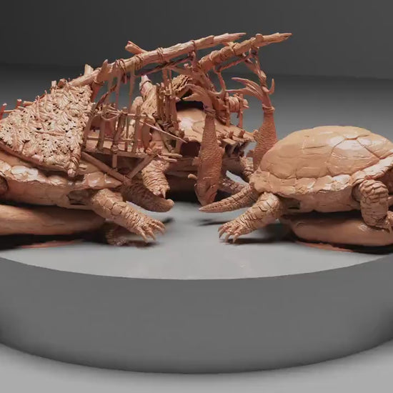 Mouse and TURTLE, The Tale of Archduke Mousin,  | Dungeons and Dragons | Pathfinder | Table Top RPG | 3D Printed Model