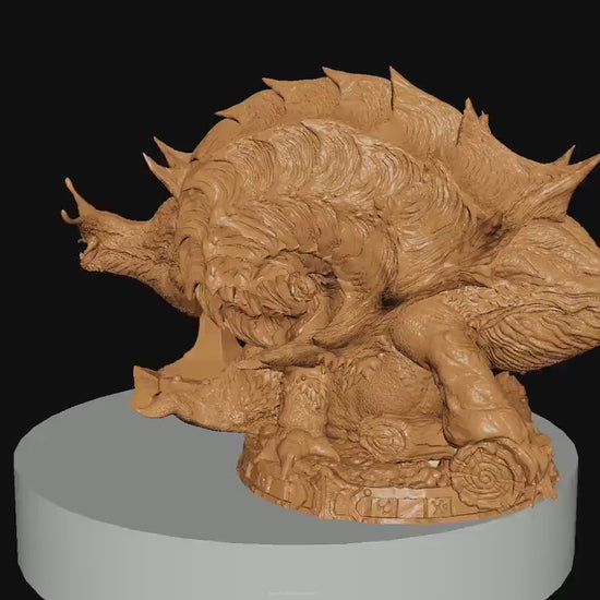 Slug God, Witchsong Miniatures | Dungeons and Dragons | Pathfinder | Table Top RPG | 3D Printed Model