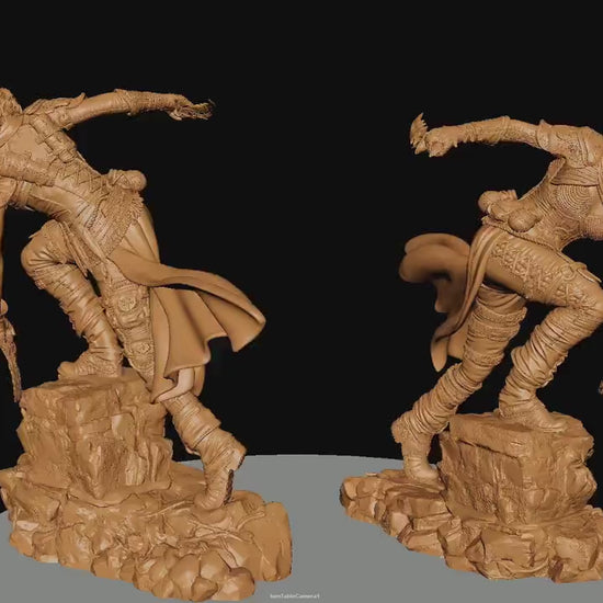 Enika, Powerful NPC, Ernest Nemirovsky | Dungeons and Dragons | Pathfinder | Table Top RPG | 3D Printed Model