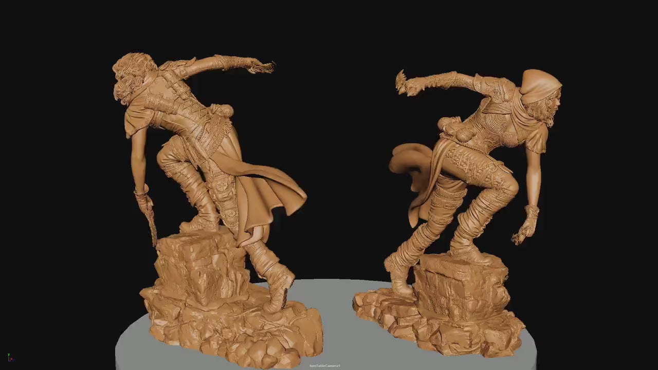 Enika, Powerful NPC, Ernest Nemirovsky | Dungeons and Dragons | Pathfinder | Table Top RPG | 3D Printed Model