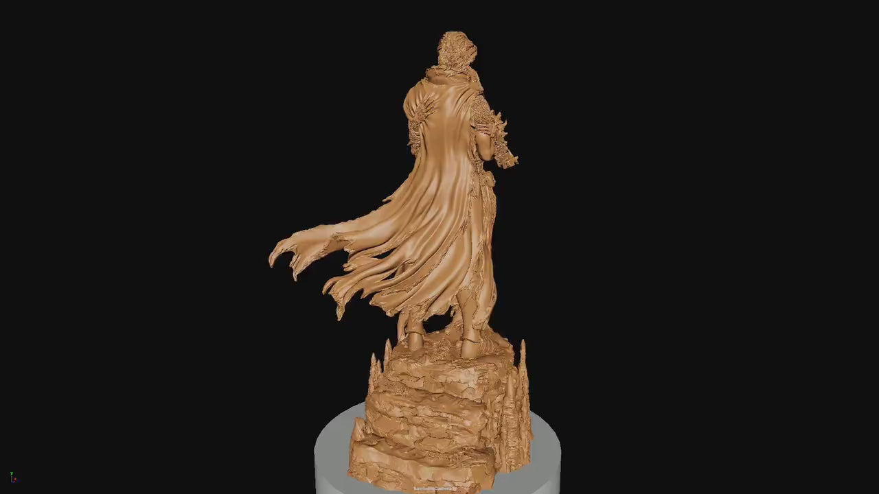 The Last Battle, Statue, Ernest Nemirovsky | Dungeons and Dragons | Pathfinder | Table Top RPG | 3D Printed Model