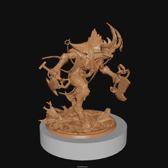 Aiabus, Earth Spirit, Rescale Miniatures | Dungeons and Dragons | Pathfinder | Table Top RPG | 3D Printed Model
