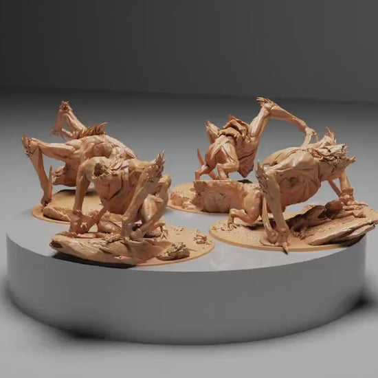 Crawling Bats | Aussie 3D Printed Miniatures and Terrain