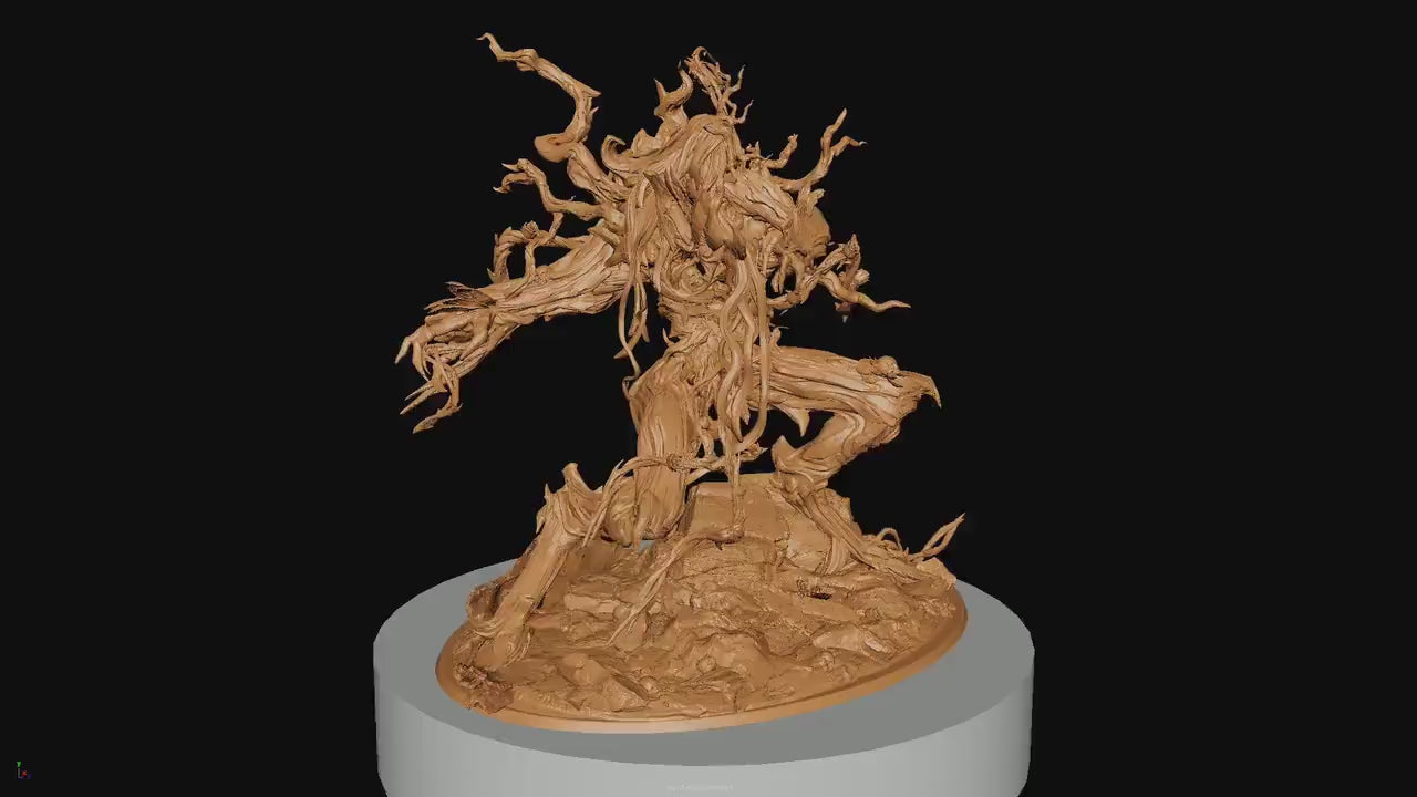 Dryad, Rescale Miniatures | Dungeons and Dragons | Pathfinder | Table Top RPG | 3D Printed Model