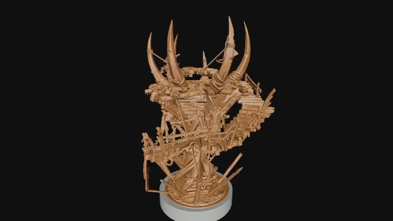 Orc Lookout Tower | Aussie 3D Printed Miniatures and Terrain