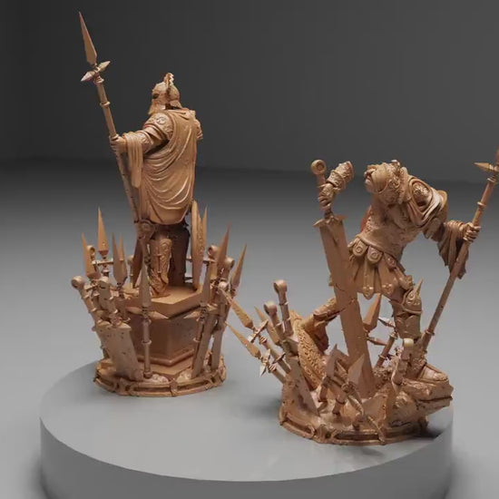 Stonewarn Sentry, Witchsong Miniatures | Dungeons and Dragons | Pathfinder | Table Top RPG | 3D Printed Model