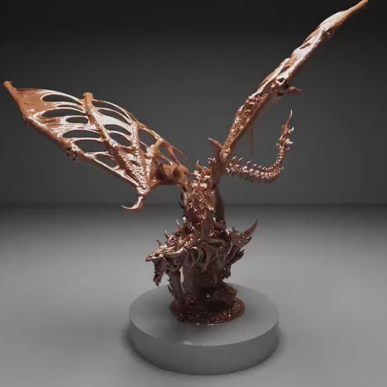 Undead Dragon, Skeleton Dragon | Aussie 3D Printed Miniatures and Terrain