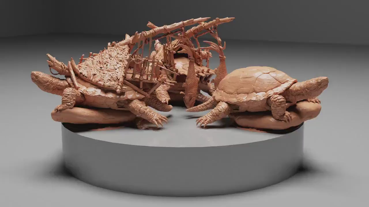 Mouse and TURTLE | Aussie 3D Printed Miniatures and Terrain