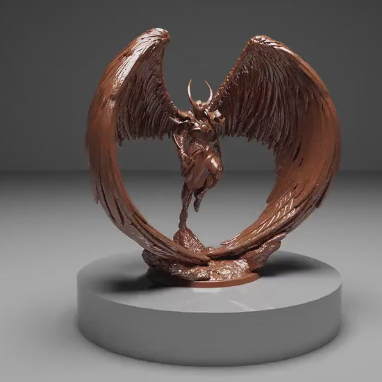 Michael, Archangel, Angel Fighter,  | Dungeons and Dragons | Pathfinder | Table Top RPG | 3D Printed Model