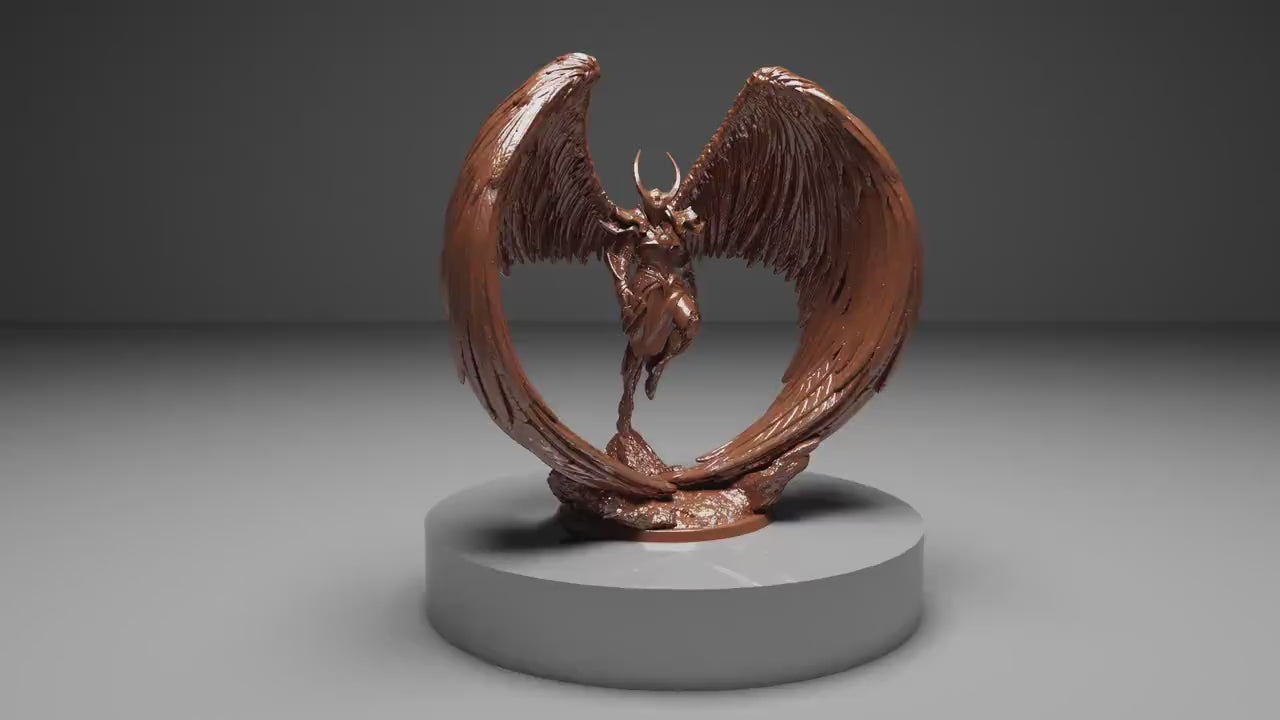 Michael, Archangel, Angel Fighter,  | Dungeons and Dragons | Pathfinder | Table Top RPG | 3D Printed Model