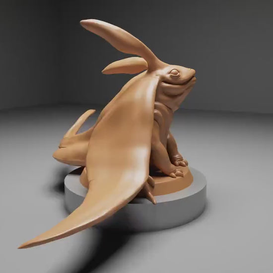 Fintoad,  | Dungeons and Dragons | Pathfinder | Table Top RPG | 3D Printed Model