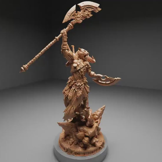 Roarenna the Pridemother, Witchsong Miniatures | Dungeons and Dragons | Pathfinder | Table Top RPG | 3D Printed Model