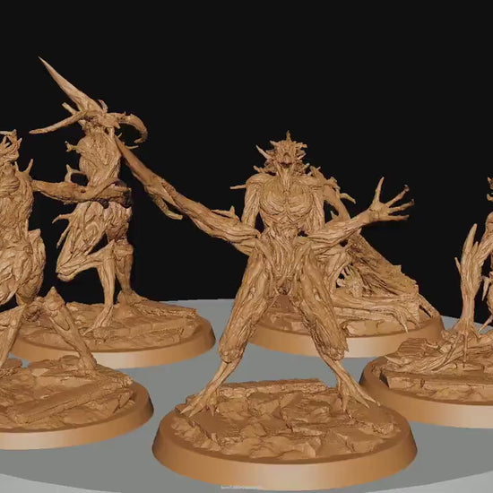 Woodfey, P1, Rescale Miniatures | Dungeons and Dragons | Pathfinder | Table Top RPG | 3D Printed Model