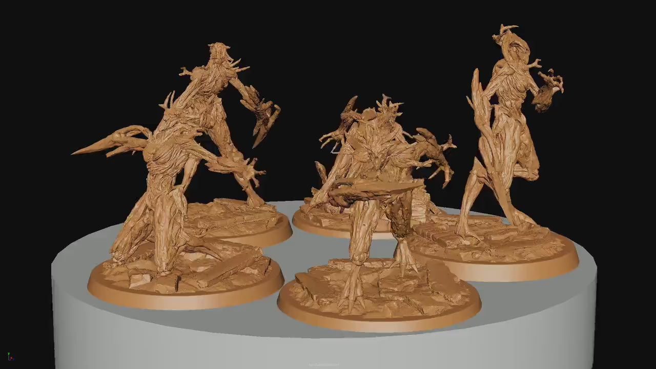 Woodfey, P3, Rescale Miniatures | Dungeons and Dragons | Pathfinder | Table Top RPG | 3D Printed Model