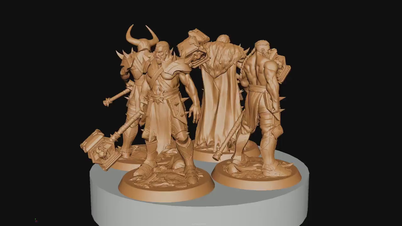 Hammer Rangers | Aussie 3D Printed Miniatures and Terrain