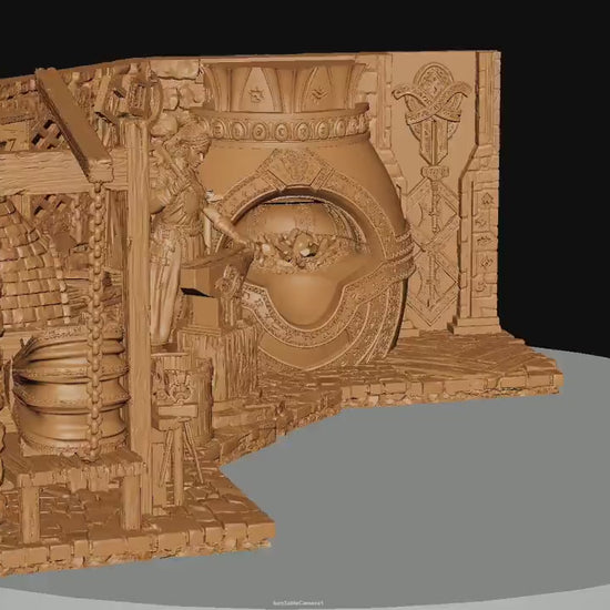 Lara, Blacksmith Shop | Aussie 3D Printed Miniatures and Terrain