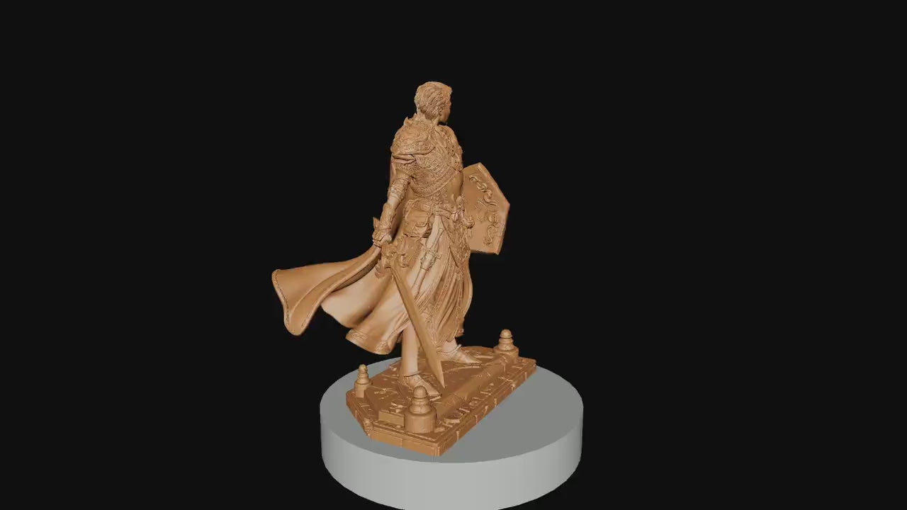 Aaron, Powerful NPC, Ernest Nemirovsky | Dungeons and Dragons | Pathfinder | Table Top RPG | 3D Printed Model
