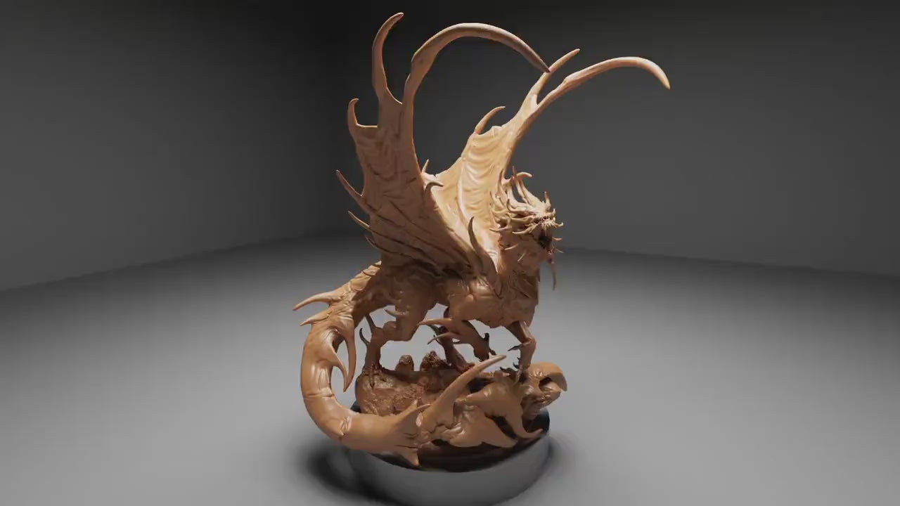 Elder Blood Dragons, Order Immortalis,  | Dungeons and Dragons | Pathfinder | Table Top RPG | 3D Printed Model