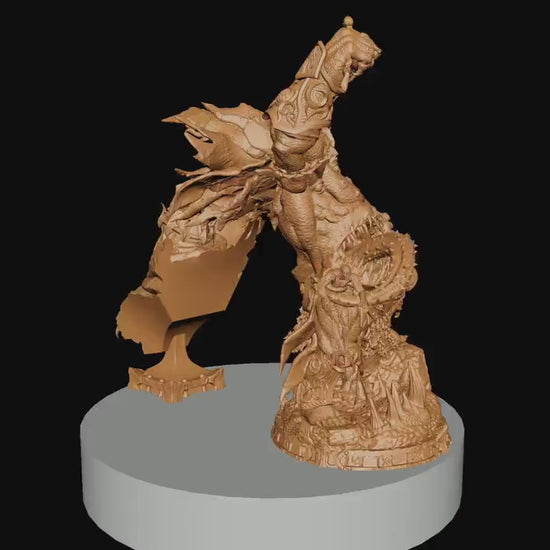 Knight of Gluttony, Witchsong Miniatures | Dungeons and Dragons | Pathfinder | Table Top RPG | 3D Printed Model