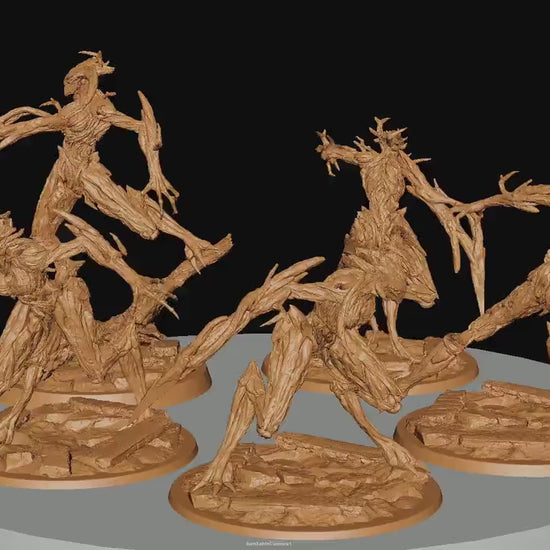 Woodfey, P2, Rescale Miniatures | Dungeons and Dragons | Pathfinder | Table Top RPG | 3D Printed Model