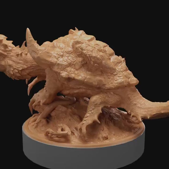 Dragon Turtle, The Shellback Ritual,  | Dungeons and Dragons | Pathfinder | Table Top RPG | 3D Printed Model