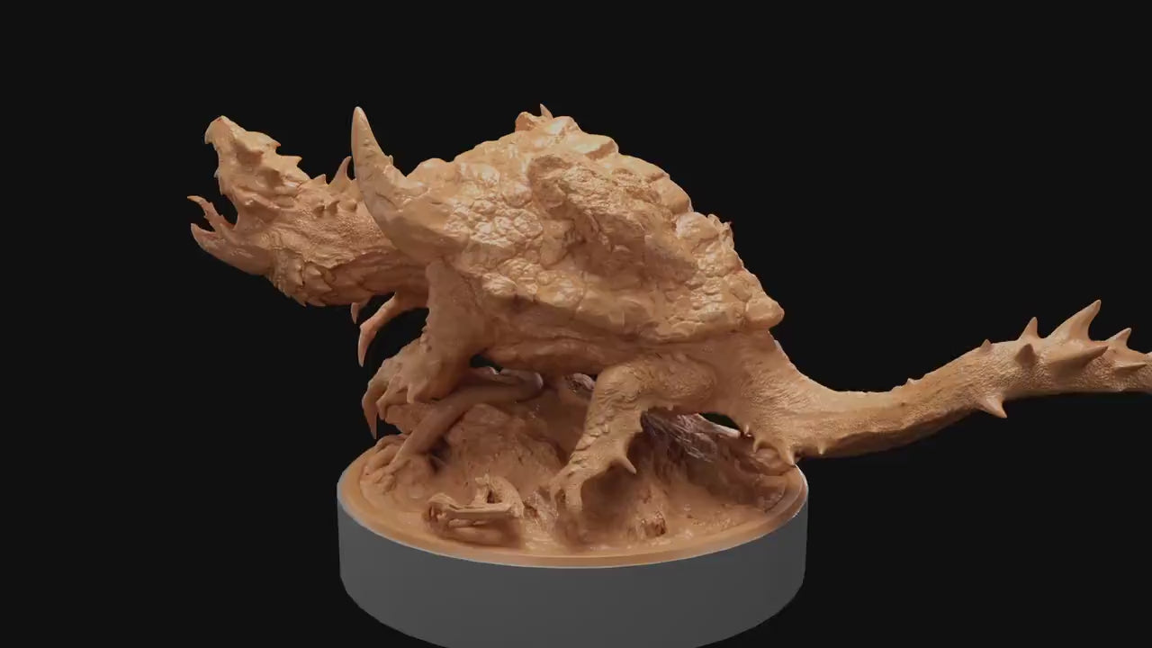 Dragon Turtle, The Shellback Ritual,  | Dungeons and Dragons | Pathfinder | Table Top RPG | 3D Printed Model