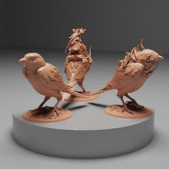 Mouse and Magpie Grounded, Archduke Mousin,  | Dungeons and Dragons | Pathfinder | Table Top RPG | 3D Printed Model
