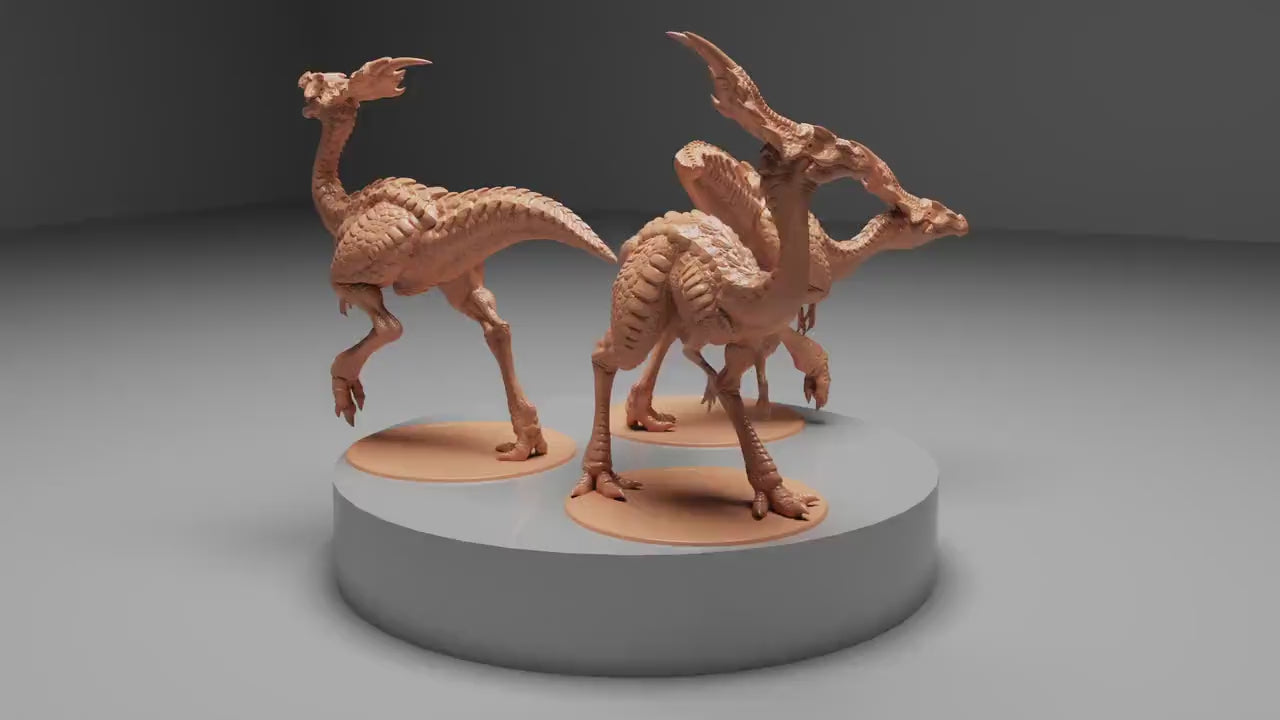 Austiceratops, Dinosaur, Lord of the Print | Dungeons and Dragons | Pathfinder | Table Top RPG | 3D Printed Model