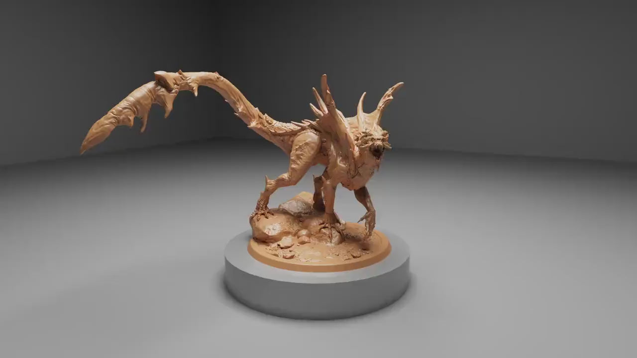 Young Blood Dragon, Order Immortalis, Lord of the Print | Dungeons and Dragons | Pathfinder | Table Top RPG | 3D Printed Model